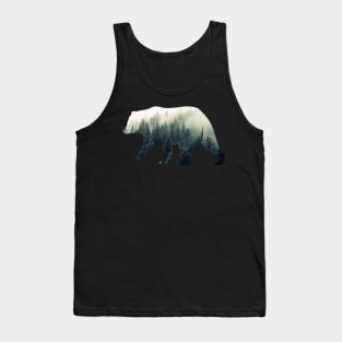 Bear in the forest Tank Top